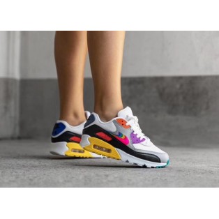 Nike Air Max 90 BETRUE CJ5482-100 Chaussures Couleur arc-en-ciel