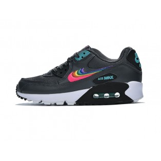Nike Air Max 90 BETRUECJ5480-300 Gris clair/noir/coloré