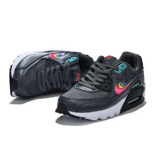 Nike Air Max 90 BETRUECJ5480-300 Gris clair/noir/coloré