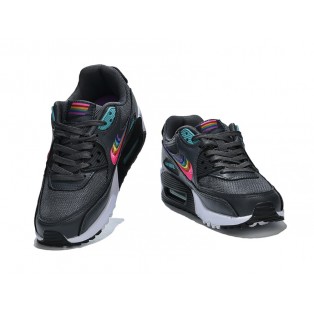 Nike Air Max 90 BETRUECJ5480-300 Gris clair/noir/coloré