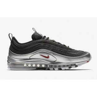 Officiel sportswear Nike Air Max 97 QS Noir Gris AT5458-001 Pour Femme/Homme