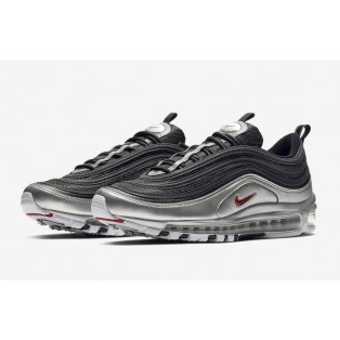 Officiel sportswear Nike Air Max 97 QS Noir Gris AT5458-001 Pour Femme/Homme