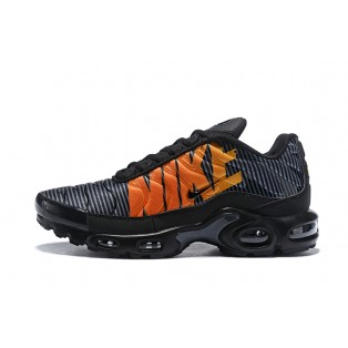 Nike Air Max Plus TN/Tuned Nike Logo Noir Orange Pour Homme Femme