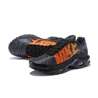 Nike Air Max Plus TN/Tuned Nike Logo Noir Orange Pour Homme Femme