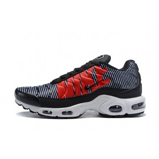 Nike Air Max Plus TN/Tuned Nike Logo Rouge Noir Pour Homme Femme