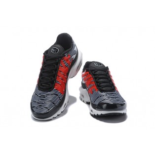 Nike Air Max Plus TN/Tuned Nike Logo Rouge Noir Pour Homme Femme