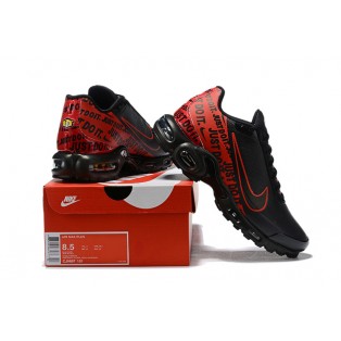 Nike Air Max Plus TN/Tuned Ultra SE Noir/Rouge CJ9697-101 Just Do It Pour Homme