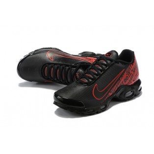 Nike Air Max Plus TN/Tuned Ultra SE Noir/Rouge CJ9697-101 Just Do It Pour Homme