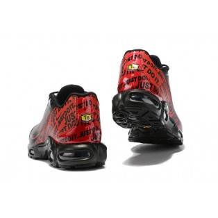 Nike Air Max Plus TN/Tuned Ultra SE Noir/Rouge CJ9697-101 Just Do It Pour Homme