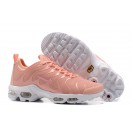 Nike Air Max Plus/Tuned 2017 Ultra Chaussures de Baskets Pas Cher Pour Femme Rose/Blanche 898014-800