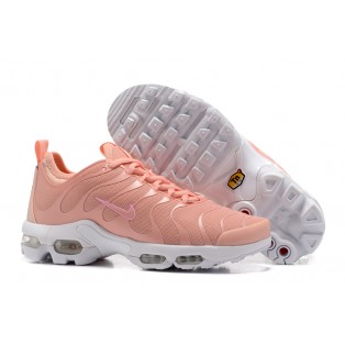 Nike Air Max Plus/Tuned 2017 Ultra Chaussures de Baskets Pas Cher Pour Femme Rose/Blanche 898014-800