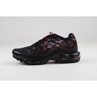 Nike Air Max Plus Tn Requin/Tuned 1 Chaussures Pour Homme Noir/Rouge CK9392-001 Pas Cher