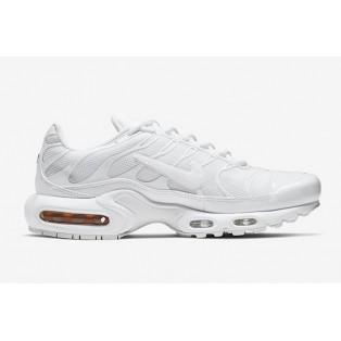 Nike Air Max Plus Tn Requin/Tuned 1 Swoosh Chaussures Pour Homme Blanc CJ9696-100 Pas Cher