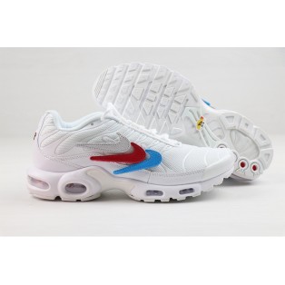 Nike Air Max Plus Tn Requin/Tuned 1 Swoosh Chaussures Pour Homme Blanc CJ9696-100 Pas Cher