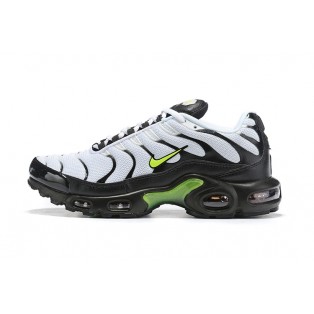 Nike Air Max Plus Tn Requin/Tuned Chaussures Pour Homme Blanc Noir Vert AJ2013-100
