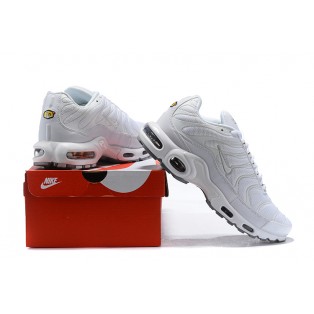 Nike Air Max Plus Tn Requin/Tuned Chaussures Pour Homme Femme Rétro classique Blanc