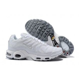 Nike Air Max Plus Tn Requin/Tuned Chaussures Pour Homme Femme Rétro classique Blanc