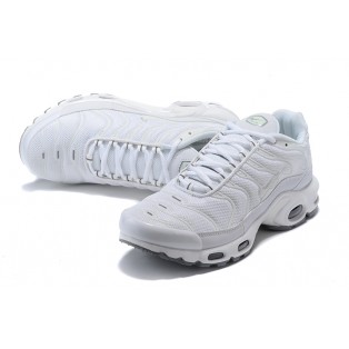 Nike Air Max Plus Tn Requin/Tuned Chaussures Pour Homme Femme Rétro classique Blanc