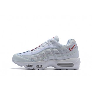 Nike Wmns Air Max 95 Chaussure pour Homme/Femme Blanc Arc en ciel AQ4138-100