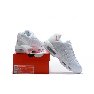 Nike Wmns Air Max 95 Chaussure pour Homme/Femme Blanc Arc en ciel AQ4138-100
