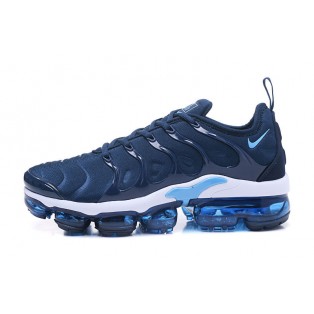 Nike Air Vapormax Plus Bleu et blanc Homme et Femme sneakers chaussures de sport Pas Cher