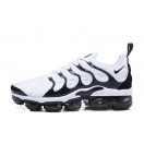 Nike Air Vapormax TN Plus 2018 Noir et blanc chaussures de sport  pour Femme et Homme Pas Cher