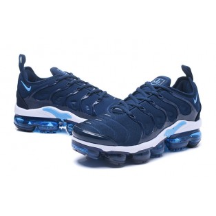Nike Air Vapormax Plus Bleu et blanc Homme et Femme sneakers chaussures de sport Pas Cher