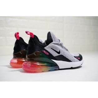 Chaussure Nike Air Max 270 BETRUE Femme Basses VIOLET AR0344-500 Couleur arc-en-ciel Pas Cher