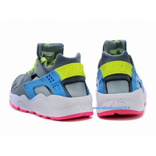 Nike Air Huarache GS - Nike Sportswear Nouvelle Chaussure Pour Femme Bleu/Gris 654275-002