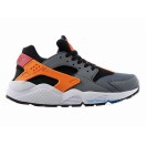 Nike Air Huarache GS - Nike Sportswear Nouvelle Chaussure Pour Femme Gris/Orange 654275-004