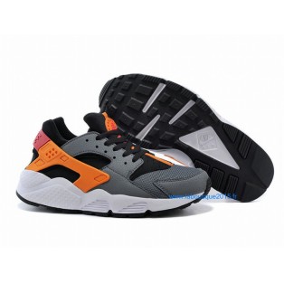 Nike Air Huarache GS - Nike Sportswear Nouvelle Chaussure Pour Femme Gris/Orange 654275-004