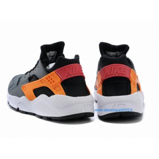 Nike Air Huarache GS - Nike Sportswear Nouvelle Chaussure Pour Femme Gris/Orange 654275-004