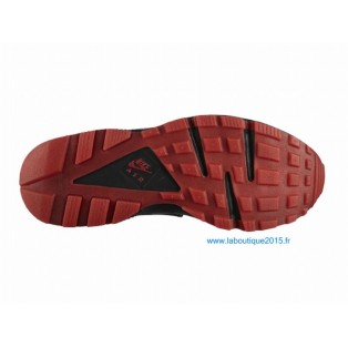 Nike Air Huarache GS - Nike Sportswear Nouvelle Chaussure Pour Femme Noir/University Rouge 700878-006G
