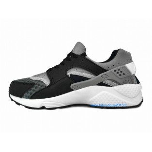 Nike Air Huarache GS - Nike Sportswear Nouvelle Chaussure Pour Femme Noir/Wolf Gris-Dark Gris-Blanc 654275-001