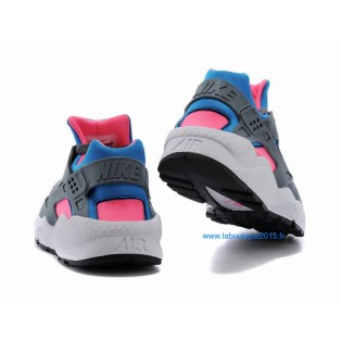 Nike Air Huarache GS - Nike Sportswear Nouvelle Chaussure Pour Femme Rose/Gris/Bleu 634835-036