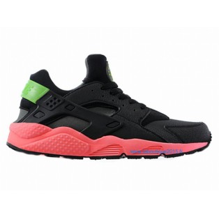 Nike Air Huarache GS - Nike Sportswear Nouvelle Chaussure Pour Femme Rose/Noir 318429-006
