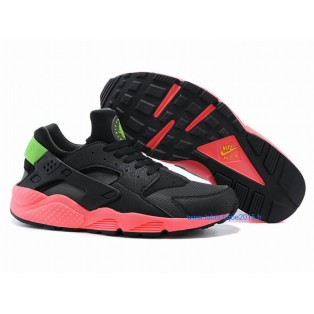 Nike Air Huarache GS - Nike Sportswear Nouvelle Chaussure Pour Femme Rose/Noir 318429-006