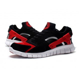 Nike Air Huarache GS Chaussures Nouvelle Pour Femm Rouge/Noir
