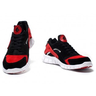 Nike Air Huarache GS Chaussures Nouvelle Pour Femm Rouge/Noir