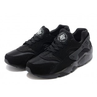 Nike Air Huarache GS Chaussures Pour Femm Noir 654275-010