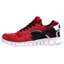 Nike Air Huarache GS Chaussures Pour Femm Rouge/Noir/Blanc