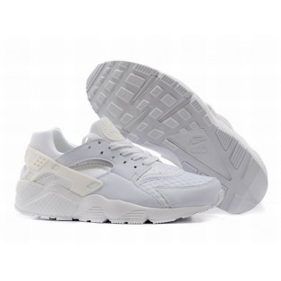Nike Air Huarache GS Chaussures Pour Femme Blanche 654275-111