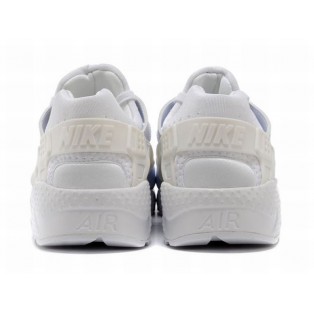 Nike Air Huarache GS Chaussures Pour Femme Blanche 654275-111