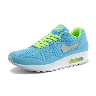 Nike Air Max 1 Chaussures Nike Nouvelle Pour Homme Bleu/Jaune-Blanc