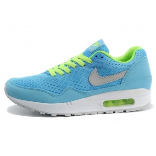 Nike Air Max 1 Chaussures Nike Nouvelle Pour Homme Bleu/Jaune-Blanc