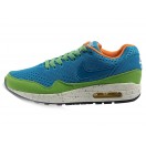 Nike Air Max 1 Chaussures Nike Nouvelle Pour Homme Bleu/Vert-Gris