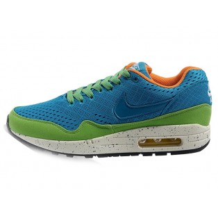 Nike Air Max 1 Chaussures Nike Nouvelle Pour Homme Bleu/Vert-Gris