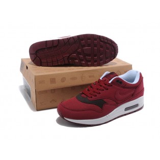 Nike Air Max 1 Chaussures Nike Nouvelle Pour Homme Rouge/Blanc