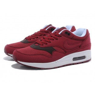 Nike Air Max 1 Chaussures Nike Nouvelle Pour Homme Rouge/Blanc