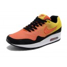 Nike Air Max 1 Chaussures Nike Nouvelle Pour Homme Roux/Noir-blanc